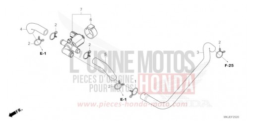 AIR INJECTION CONTROL VALVE CB1000RAM de 2021